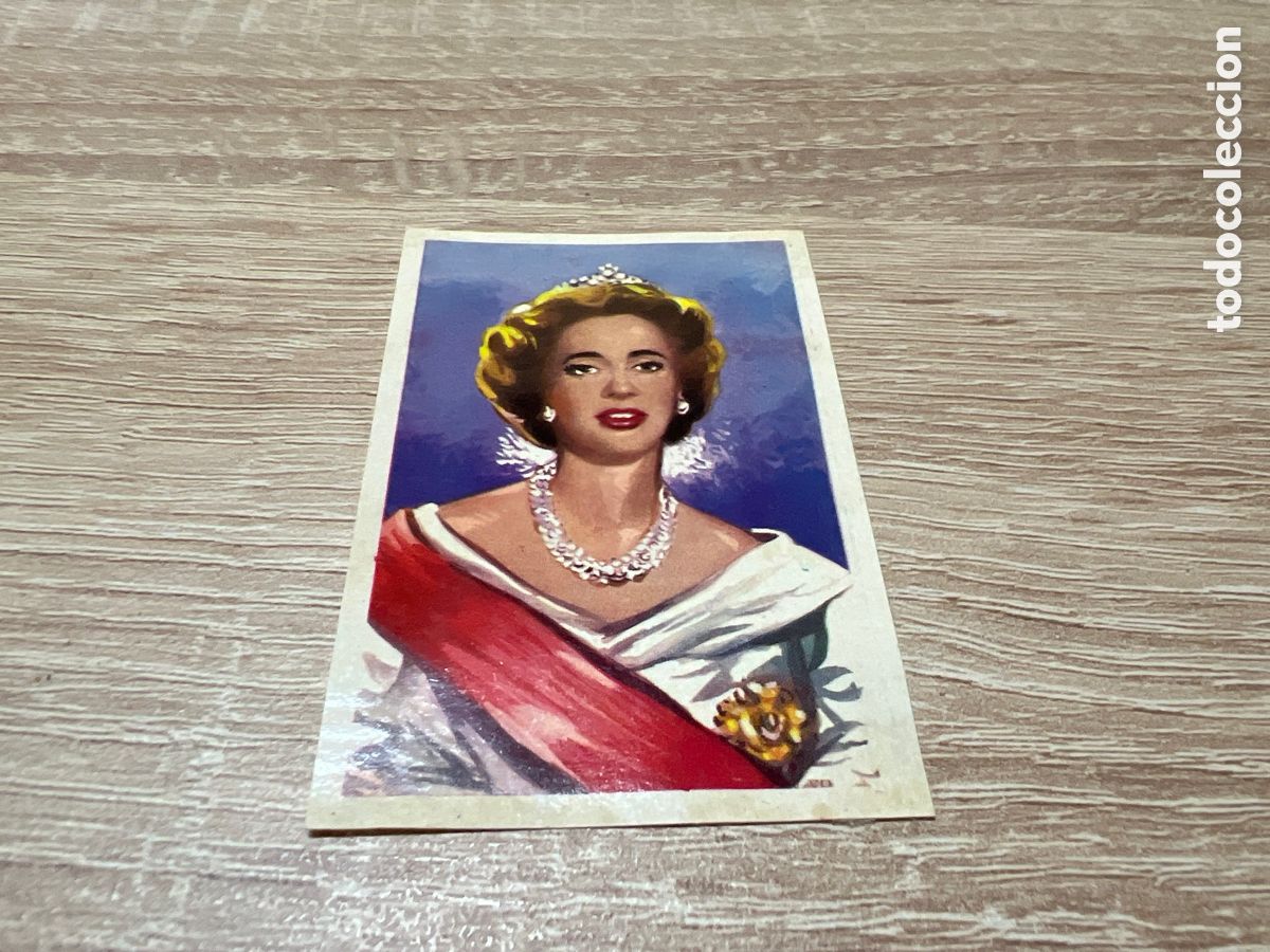 Coleccionismo cromos antiguos: 1964 FABIOLA # 47 CHOCOLATES SIMON DESPEGADO