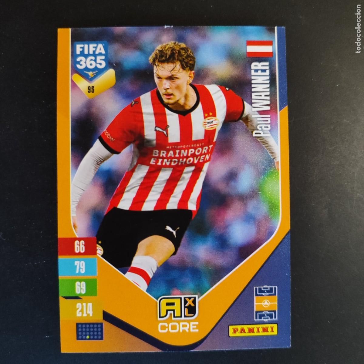 Collezionismo Figurine antiche: ADRENALYN XL FIFA 365 2027 CARD CORE WANNER PSV # 95 PANINI