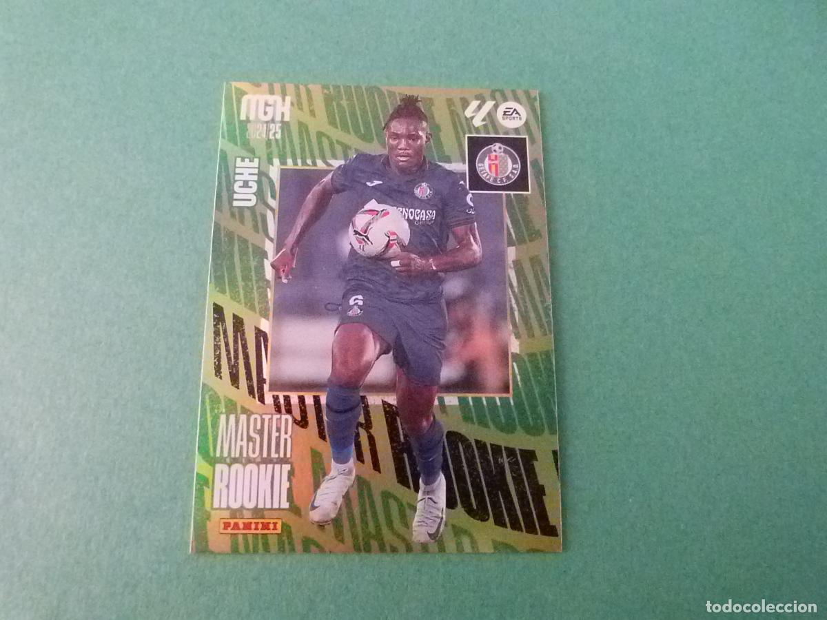 Coleccionismo cromos antiguos: TRADING CARD FUTBOL UCHE GETAFE C.F. ROOKIE N&ordm; 510 LIGA MEGACRACKS 2024-2025/24-25