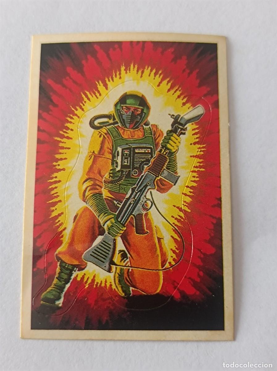 Coleccionismo cromos antiguos: CROMO PEGATINA SIN PEGAR PHOSKITOS GIJOE GI JOE KURT