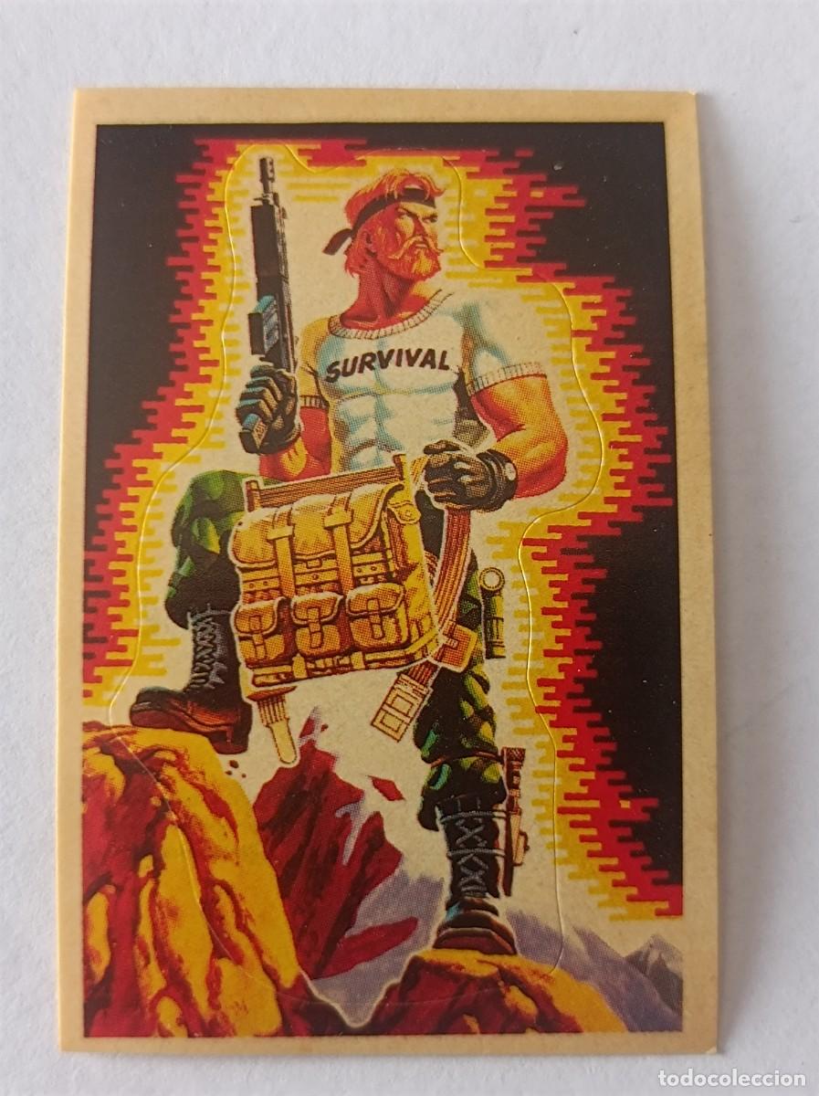 Coleccionismo cromos antiguos: CROMO PEGATINA SIN PEGAR PHOSKITOS GIJOE GI JOE JUNGLA