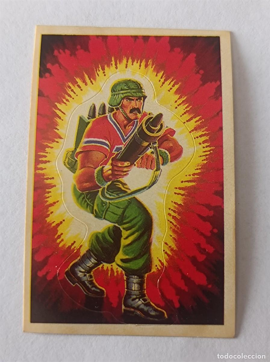 Coleccionismo cromos antiguos: CROMO PEGATINA SIN PEGAR PHOSKITOS GIJOE GI JOE BAZOOKA