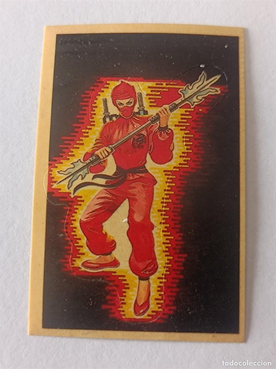 Coleccionismo cromos antiguos: CROMO PEGATINA SIN PEGAR PHOSKITOS GIJOE GI JOE ROAD JINK