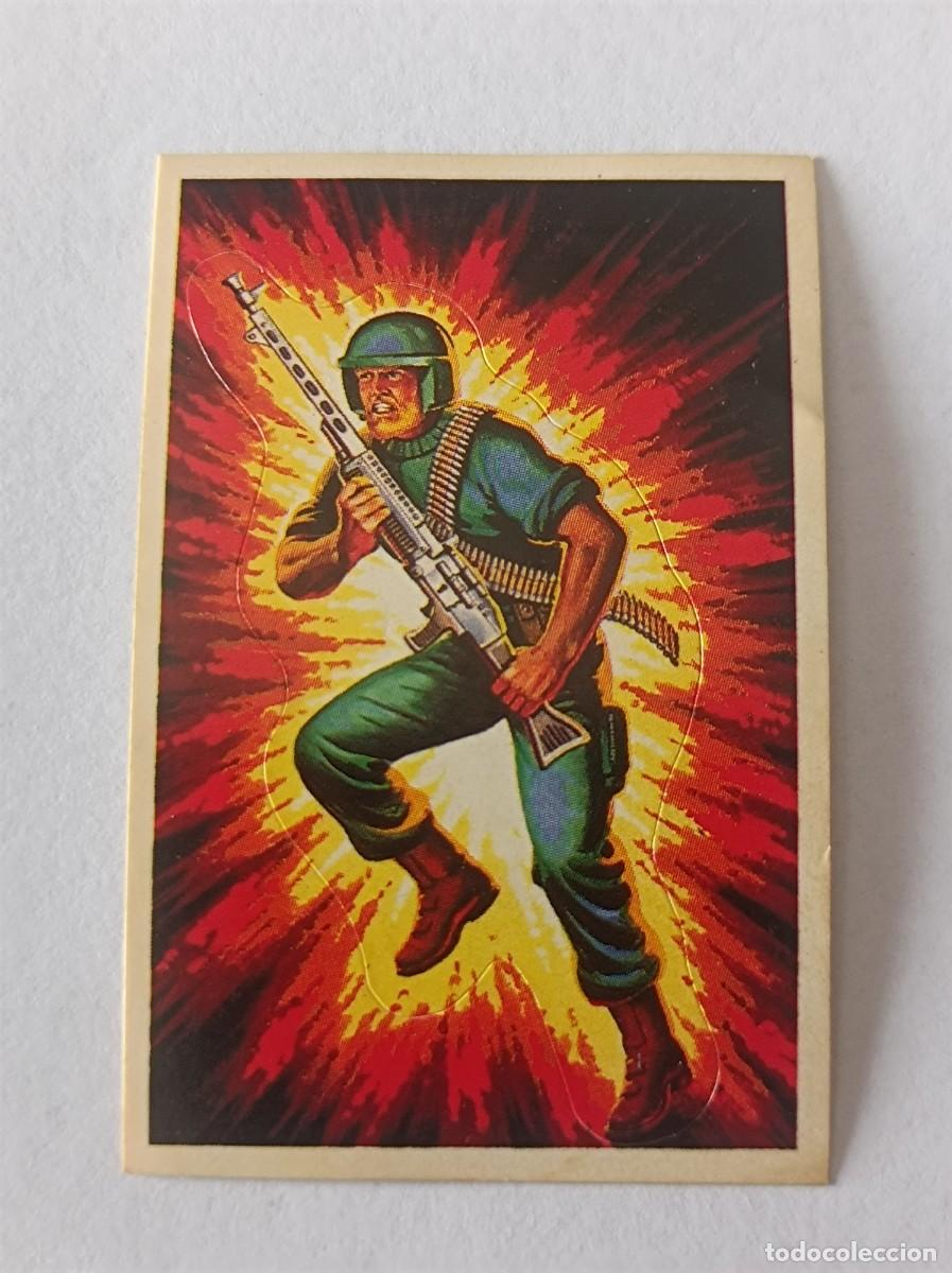 Coleccionismo cromos antiguos: CROMO PEGATINA SIN PEGAR PHOSKITOS GIJOE GI JOE ROCK AND ROLL