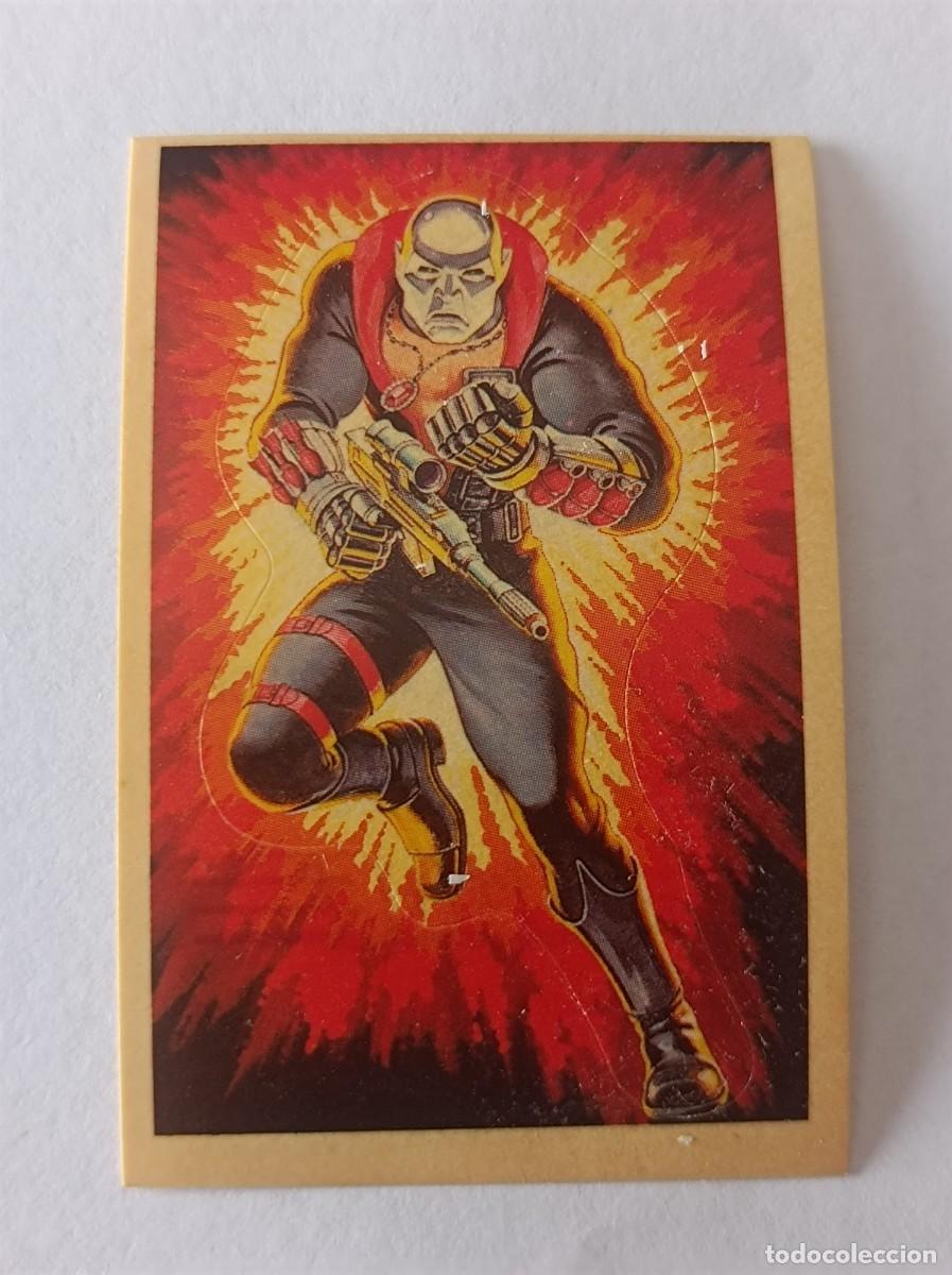 Coleccionismo cromos antiguos: CROMO PEGATINA SIN PEGAR PHOSKITOS GIJOE GI JOE DESTRO