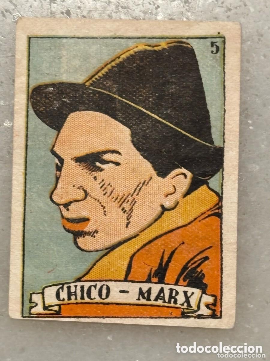 Coleccionismo cromos antiguos: Cromo Chico Marx. &Aacute;lbum cultura. Bruguera 1939