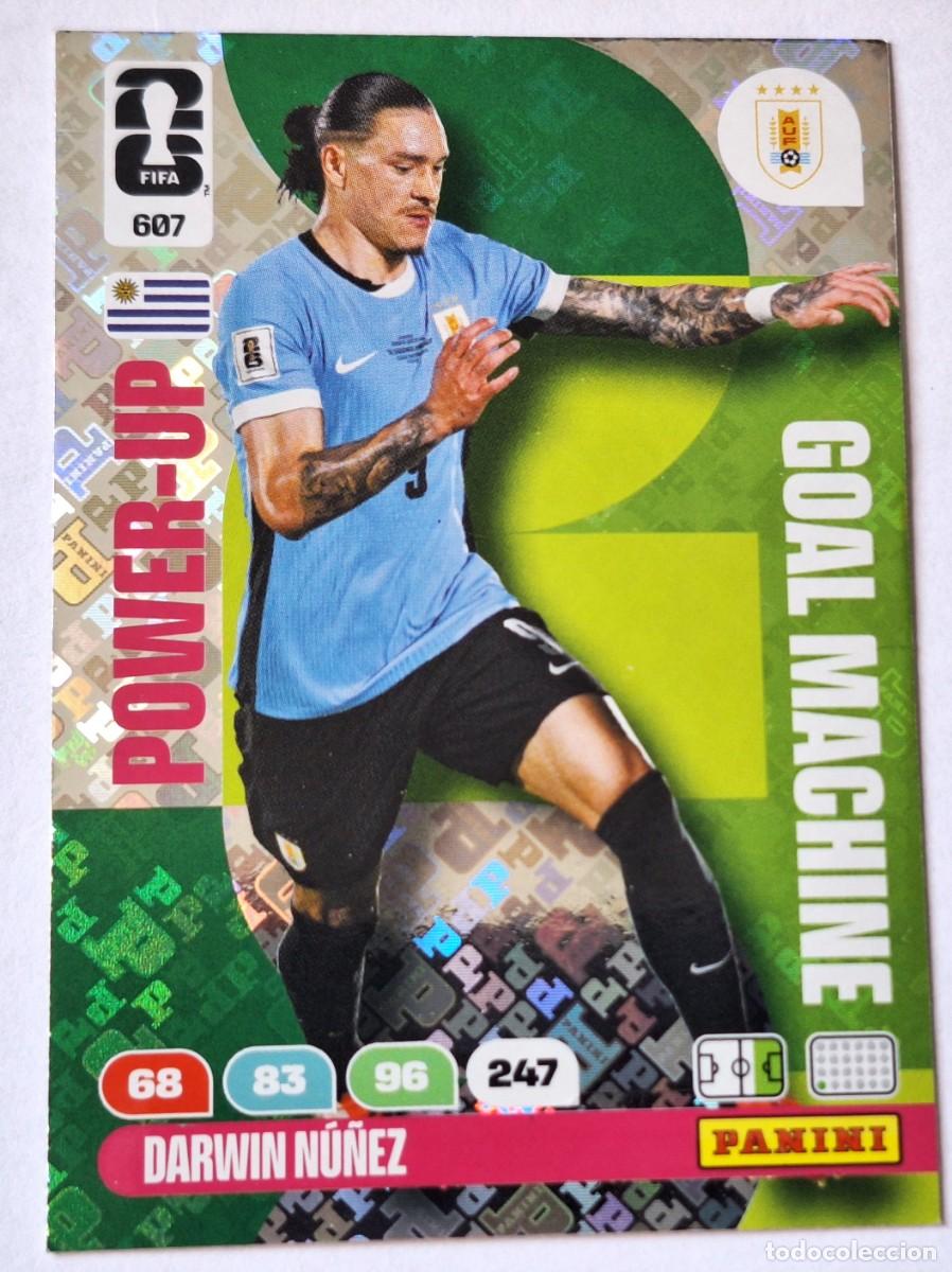 Coleccionismo cromos antiguos: CROMO 607 DARWIN NU&Ntilde;EZ - URUGUAY WORLD CUP 2026 - ADRENALYN - PANINI - NUEVO