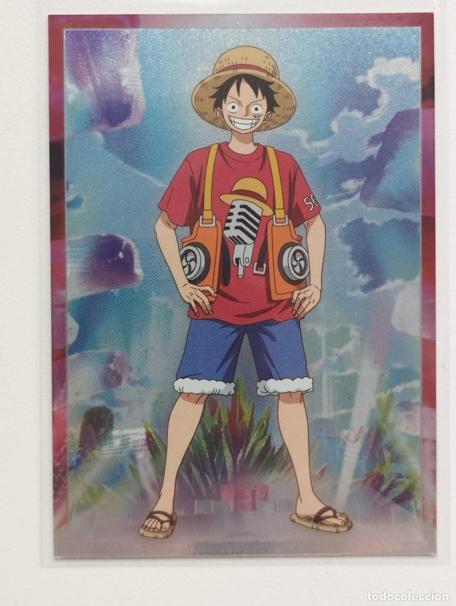 Coleccionismo cromos antiguos: CROMO CARD ONE PIECE FILM RED PANINI LIMITED EDITION MONKEY LUFFY