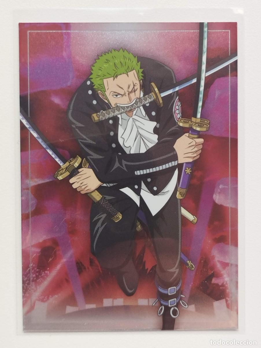 Coleccionismo cromos antiguos: CROMO CARD ONE PIECE FILM RED PANINI LIMITED EDITION 2 RORONOA ZORO