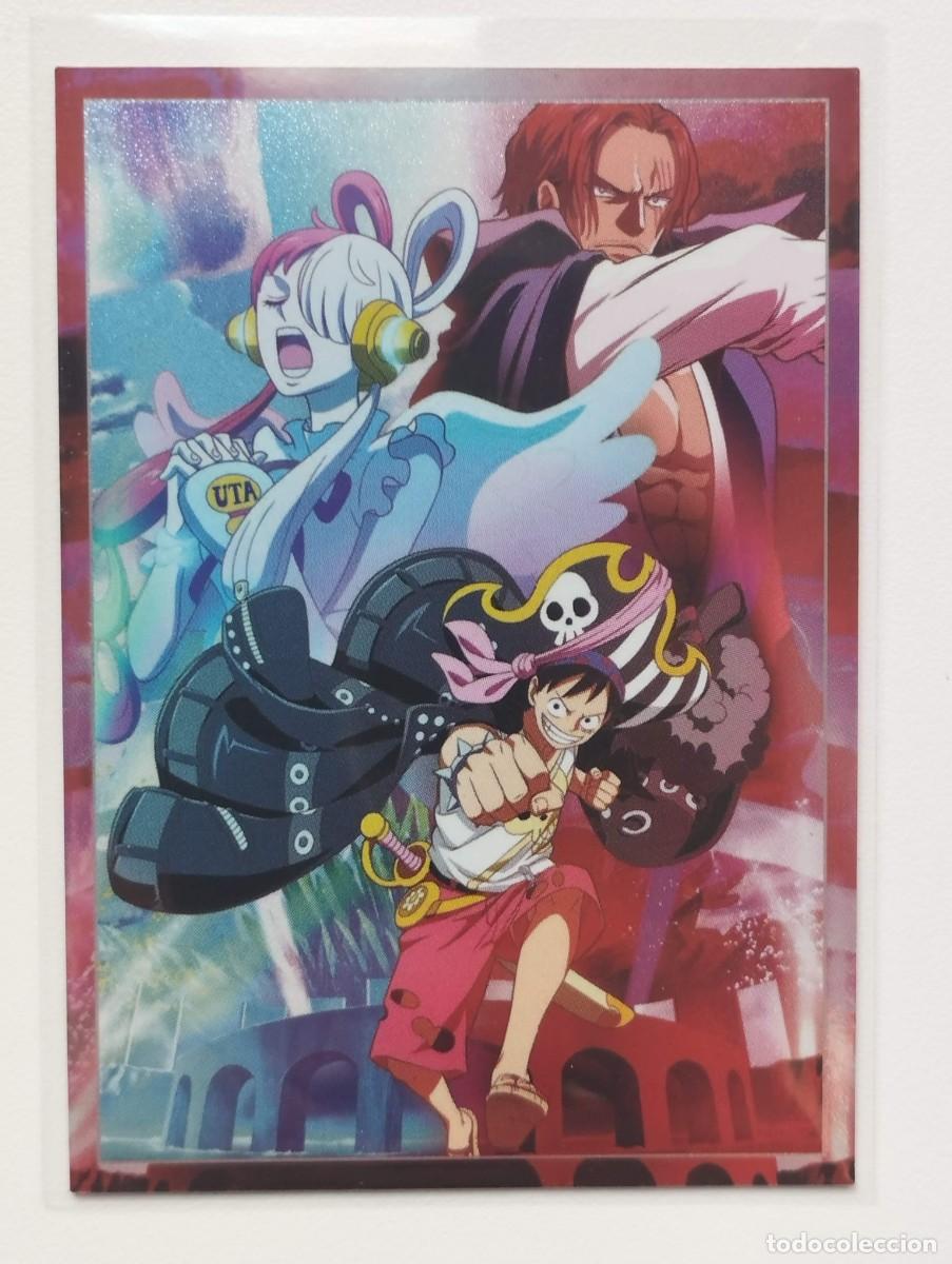 Coleccionismo cromos antiguos: CROMO CARD ONE PIECE FILM RED 2022 PANINI LIMITED EDITION 20 UTA - SHANKS - LUFFY