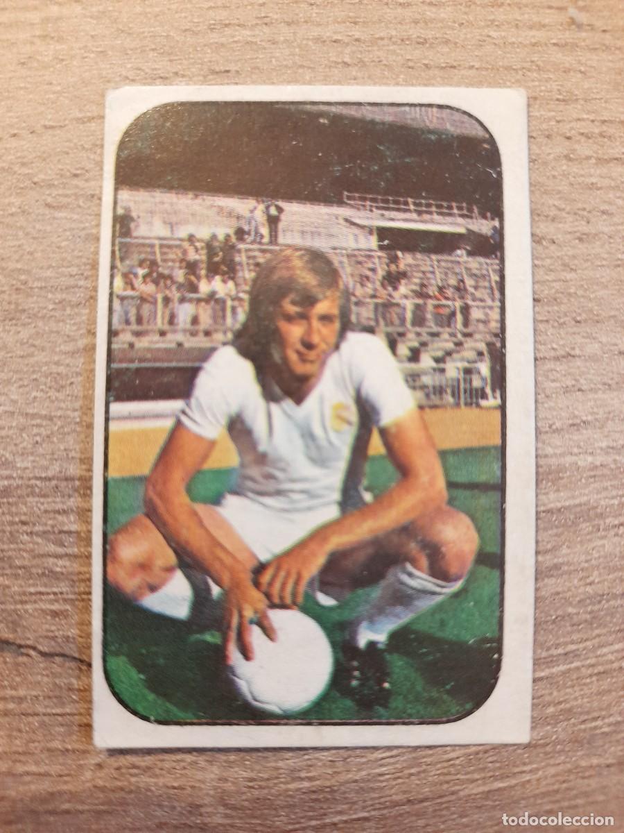 Coleccionismo cromos antiguos: CROMO DESPEGADO &Uacute;LTIMO FICHAJE N&deg;14 JENSEN. REAL MADRID. LIGA ESTE 1976 1977 76 77