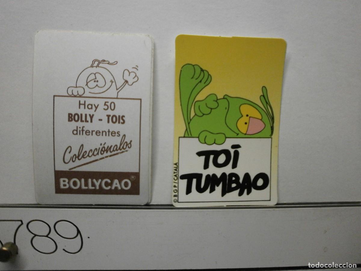 Coleccionismo cromos antiguos: cromo bollycao bolly tois