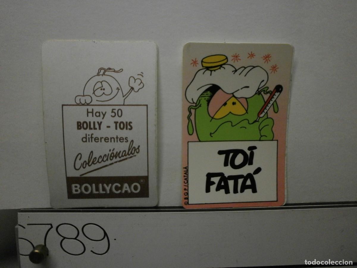 Coleccionismo cromos antiguos: cromo bollycao bolly tois
