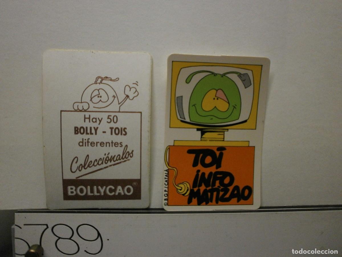 Coleccionismo cromos antiguos: cromo bollycao bolly tois