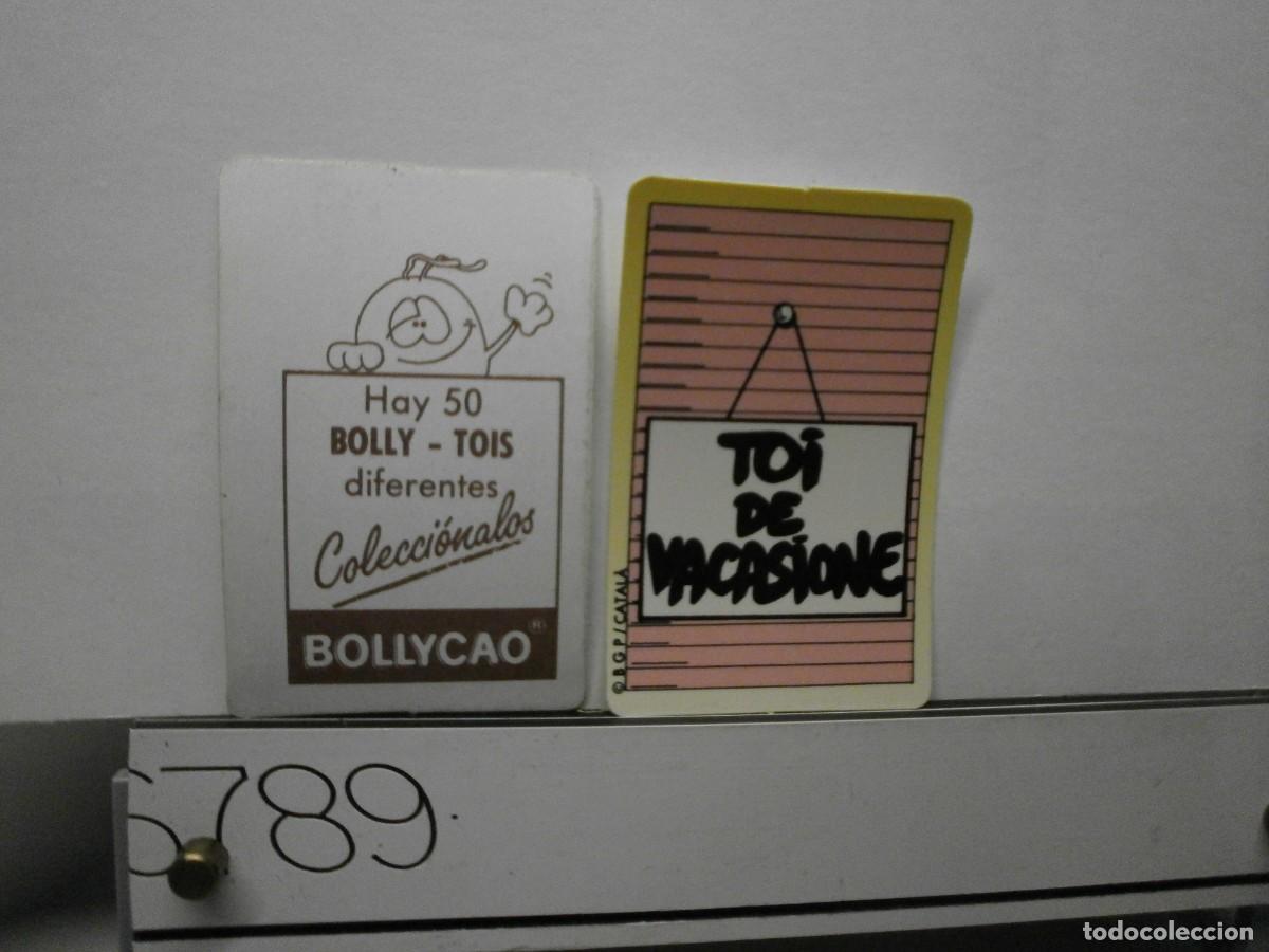 Coleccionismo cromos antiguos: cromo bollycao bolly tois