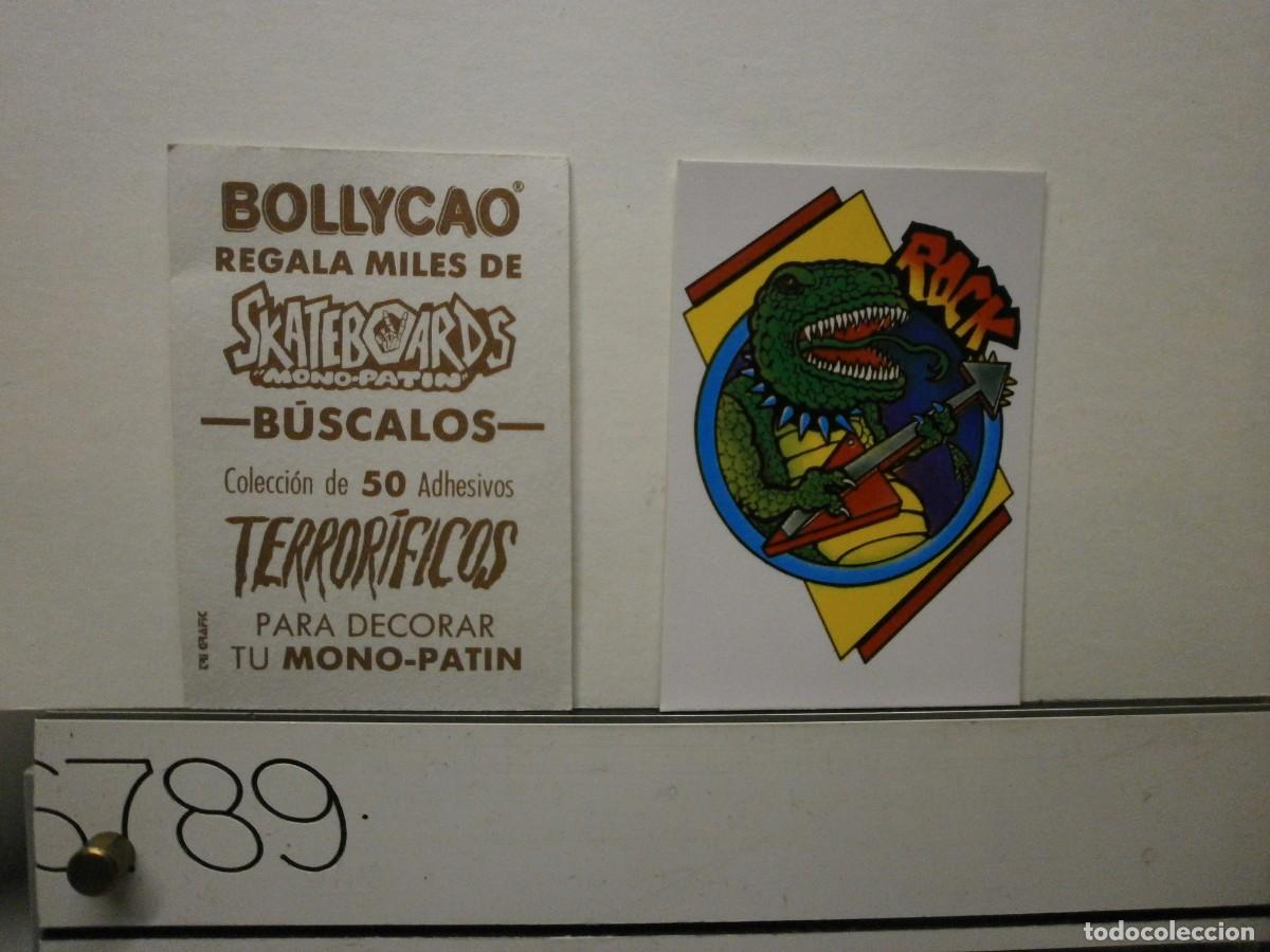Colecionismo Cromos antigos: cromo bollycao skateboards