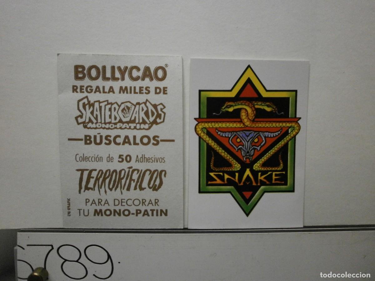 Colecionismo Cromos antigos: cromo bollycao skateboards