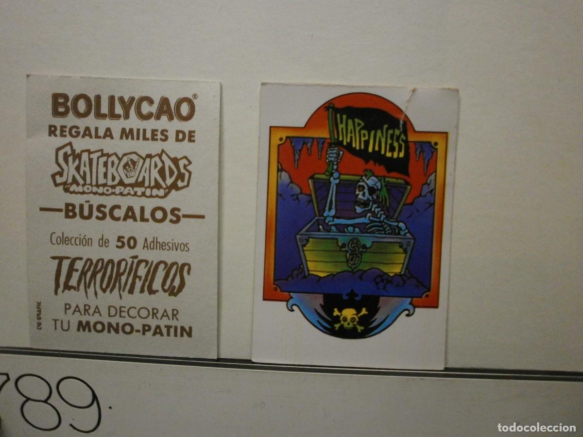 Colecionismo Cromos antigos: cromo bollycao skateboards
