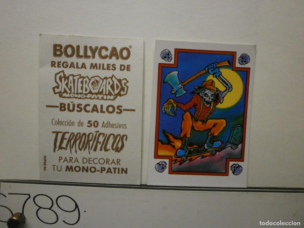 Colecionismo Cromos antigos: cromo bollycao skateboards