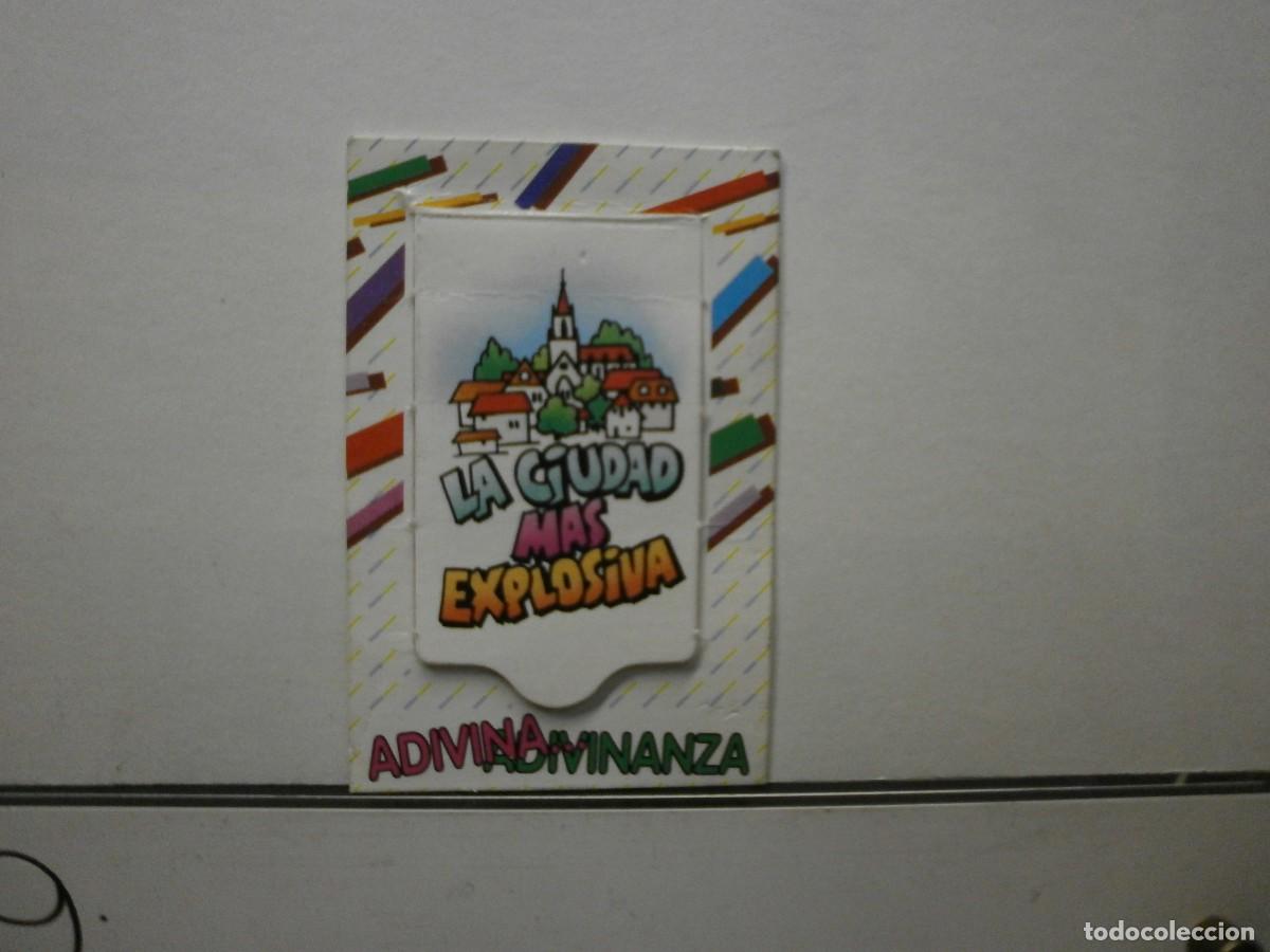 Colecionismo Cromos antigos: cromo bollycao adivina adivinanza