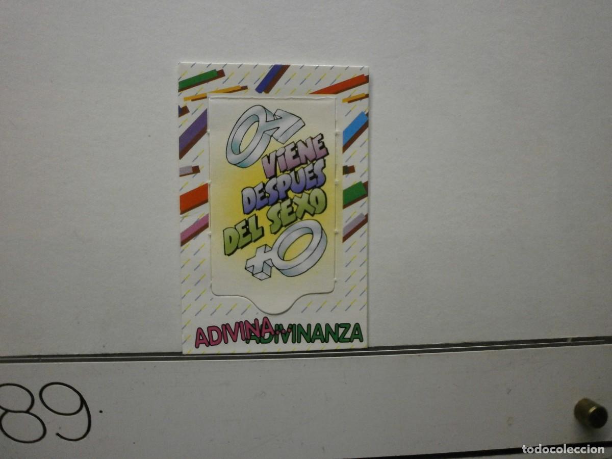 Colecionismo Cromos antigos: cromo bollycao adivina adivinanza
