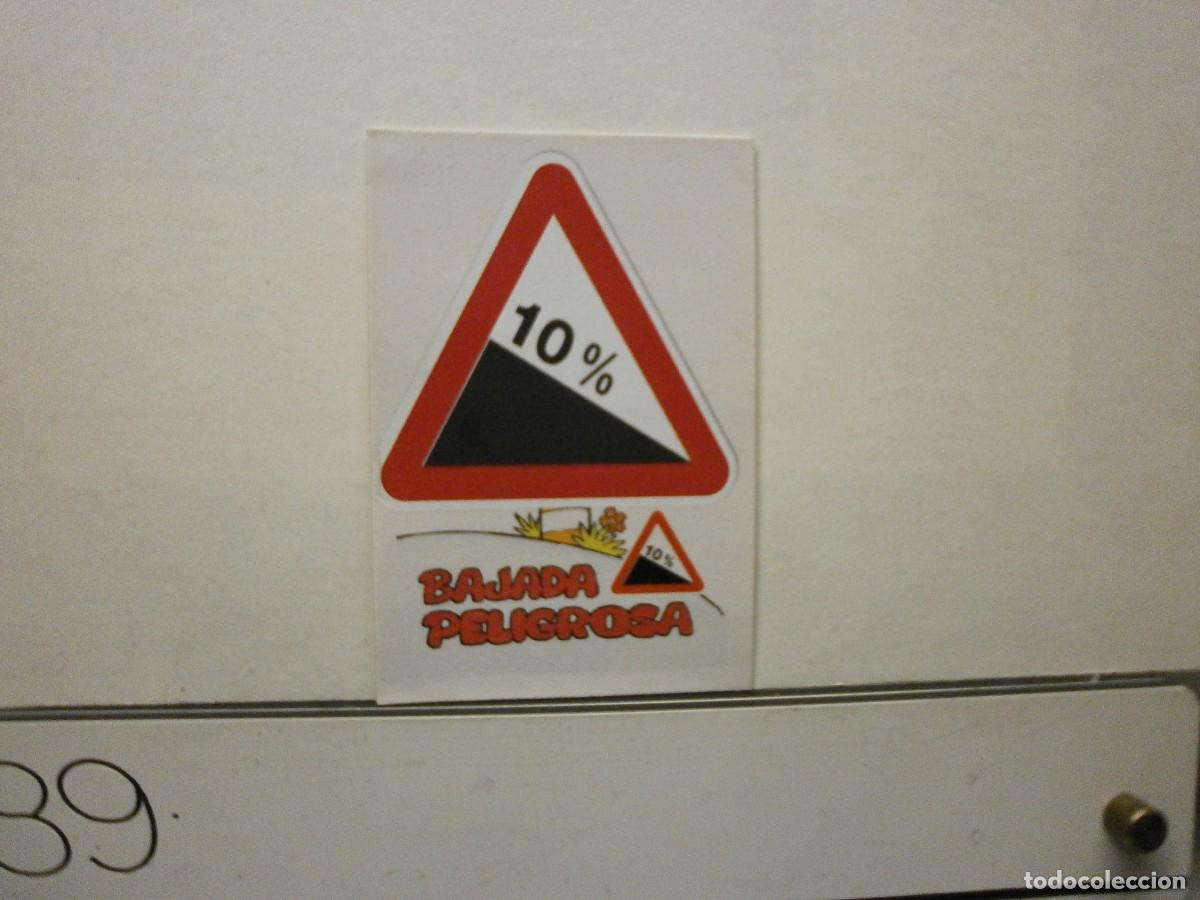Coleccionismo cromos antiguos: cromo bimbo cao los rasca trafico locos sin rascar