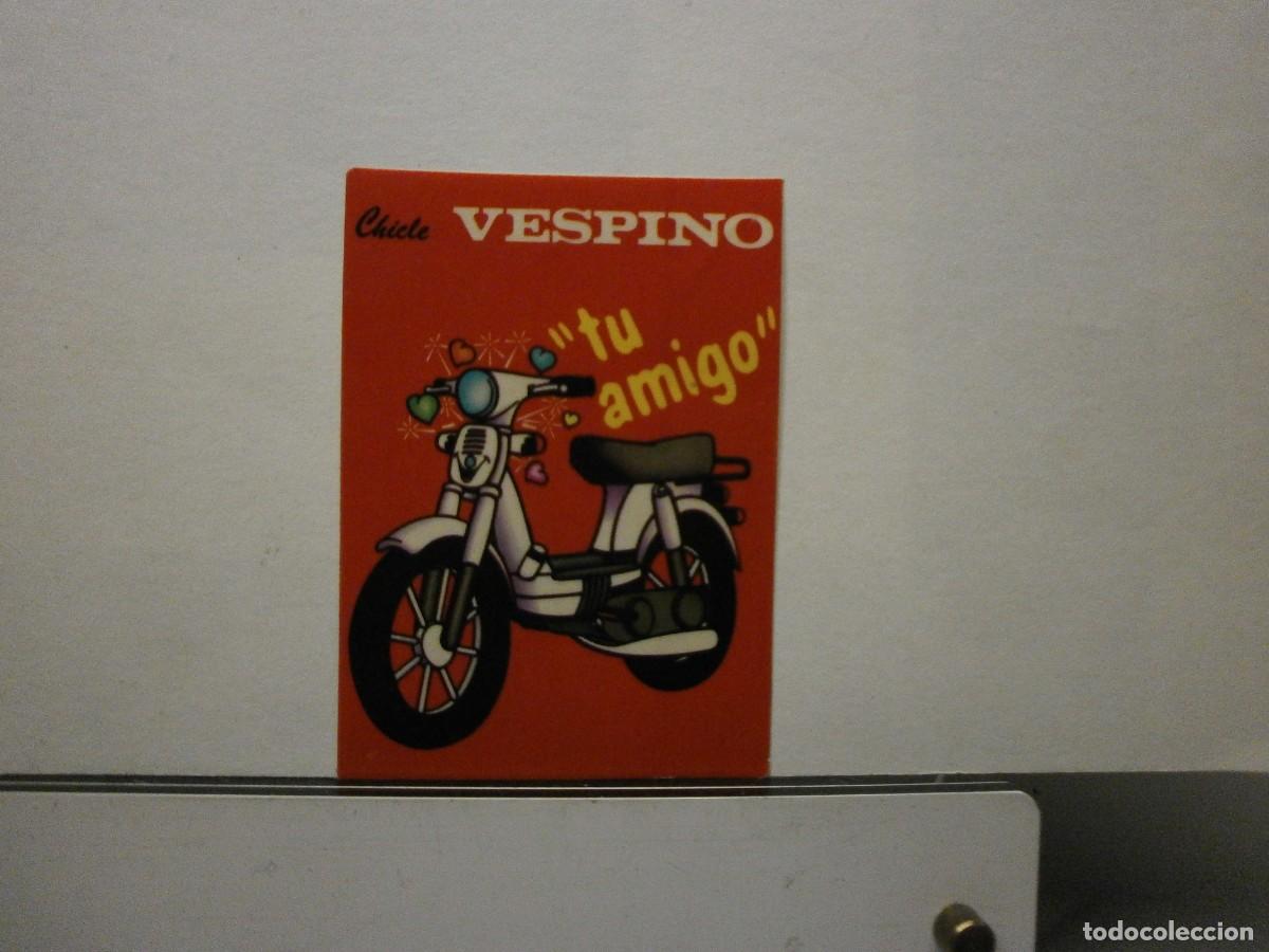 Coleccionismo cromos antiguos: cromo chicle vespino
