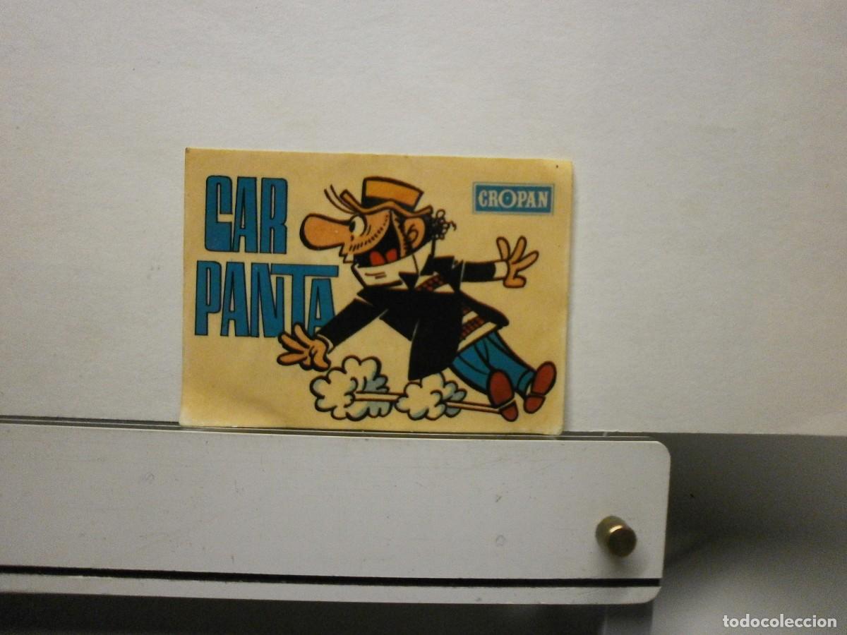 Coleccionismo cromos antiguos: cromo pastelito cropan carpanta - Foto 1