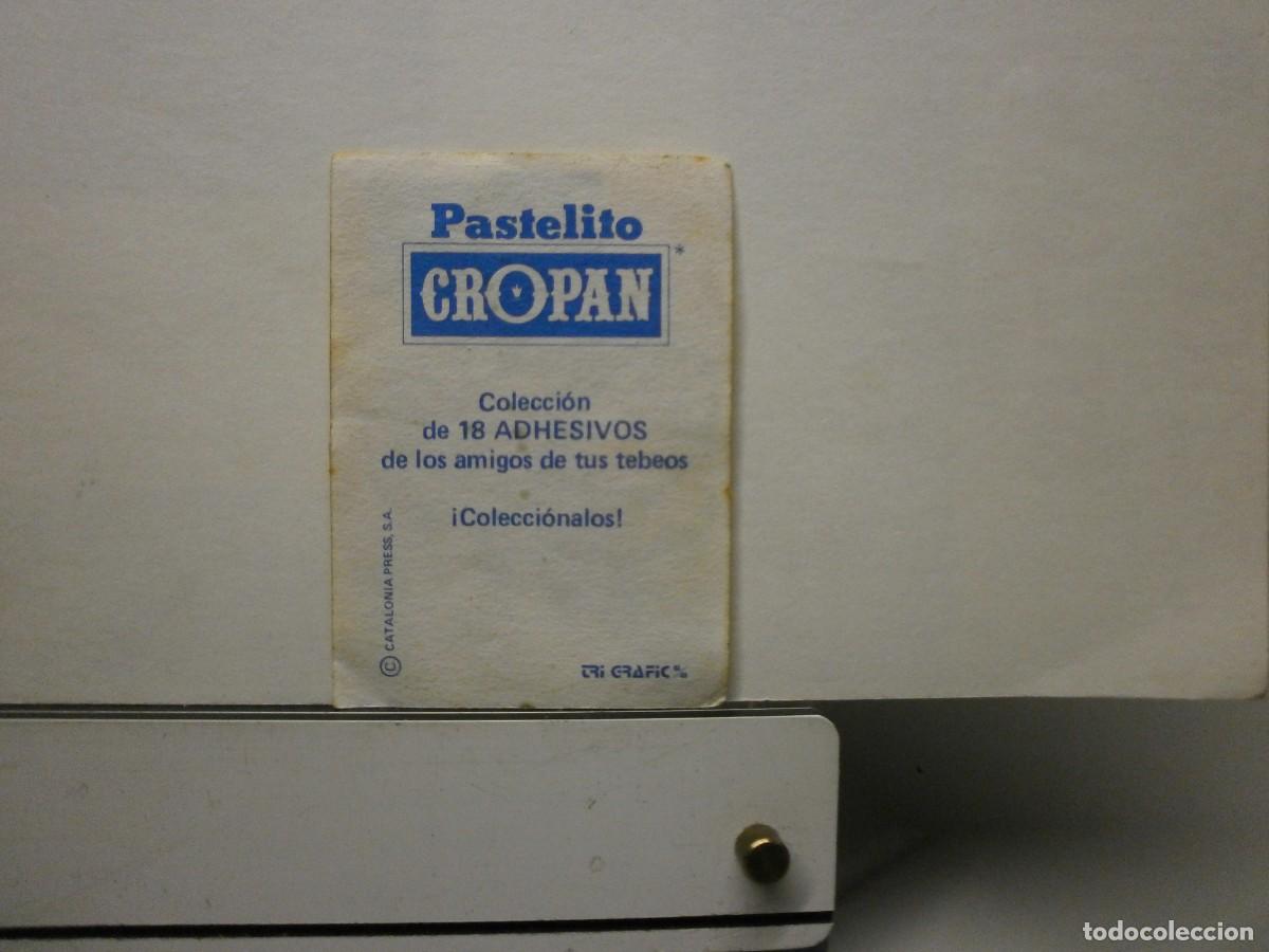 Coleccionismo cromos antiguos: cromo pastelito cropan carpanta - Foto 2