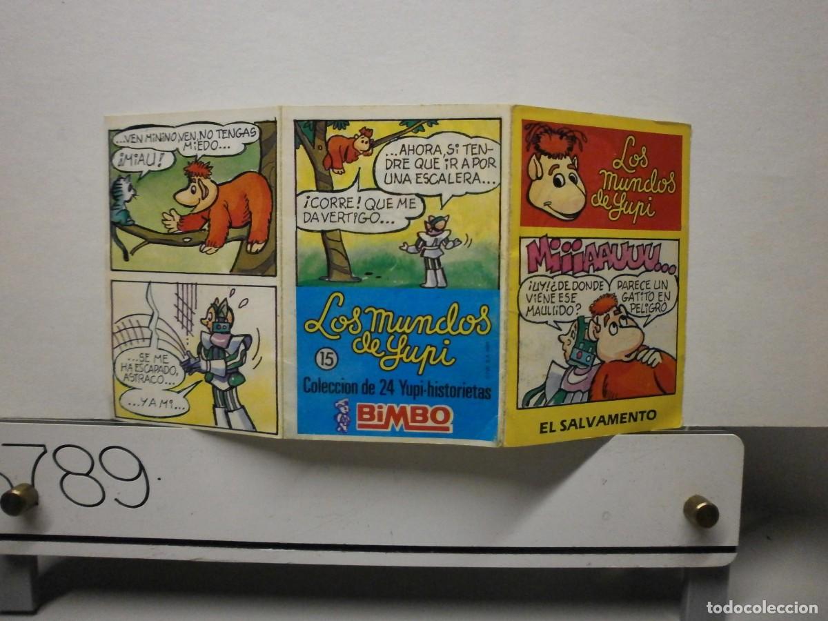 Coleccionismo cromos antiguos: cromo bimbo los mundos de yupi historietas