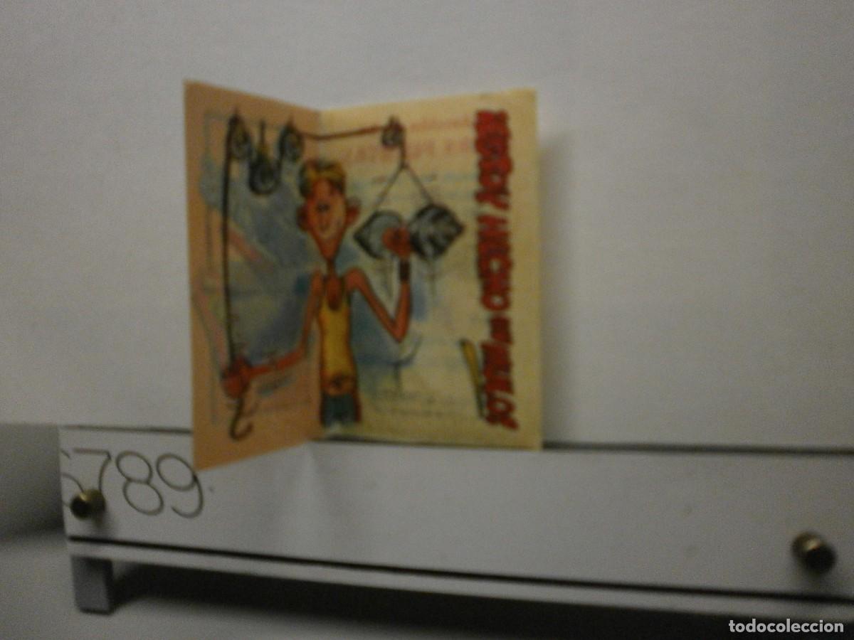 Coleccionismo cromos antiguos: cromo phoskitos stoppers las secre puertas - Foto 2