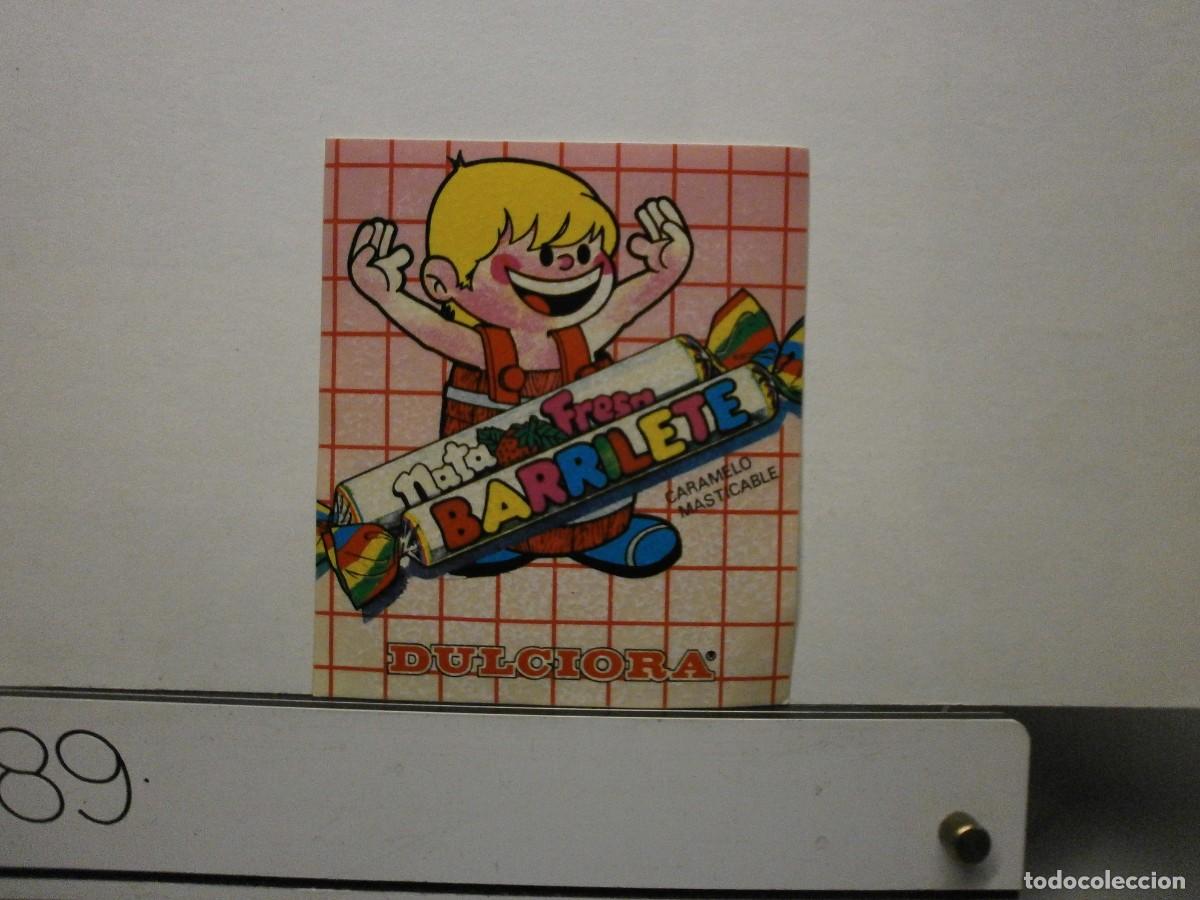 Colecionismo Cromos antigos: pegatina barrilete dulciora