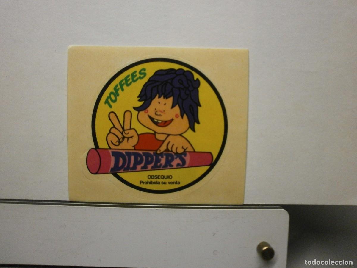 Coleccionismo cromos antiguos: pegatina toffees dippers - Foto 1