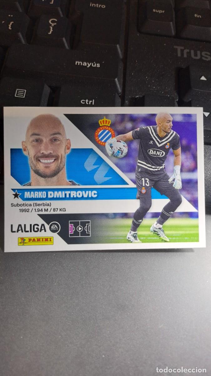 Coleccionismo cromos antiguos: CROMO DMITROVIC 3 ESPANYOL LIGA 2026 2027 26 27 ESTE PANINI NUNCA PEGADO