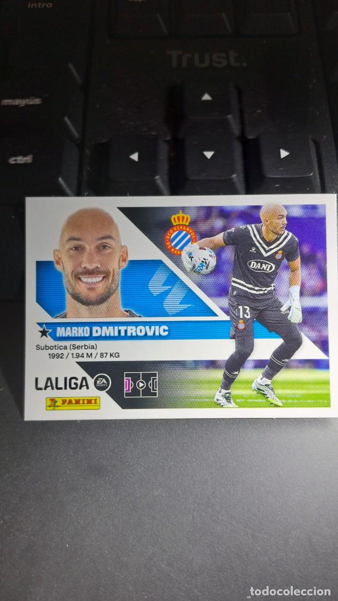 Coleccionismo cromos antiguos: CROMO DMITROVIC 3 ESPANYOL LIGA 2026 2027 26 27 ESTE PANINI NUNCA PEGADO