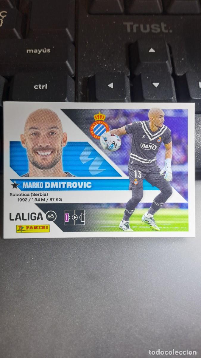 Coleccionismo cromos antiguos: CROMO DMITROVIC 3 ESPANYOL LIGA 2026 2027 26 27 ESTE PANINI NUNCA PEGADO
