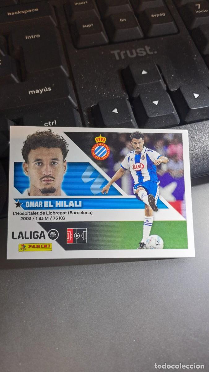 Coleccionismo cromos antiguos: CROMO EL HILALI 5 ESPANYOL LIGA 2026 2027 26 27 ESTE PANINI NUNCA PEGADO