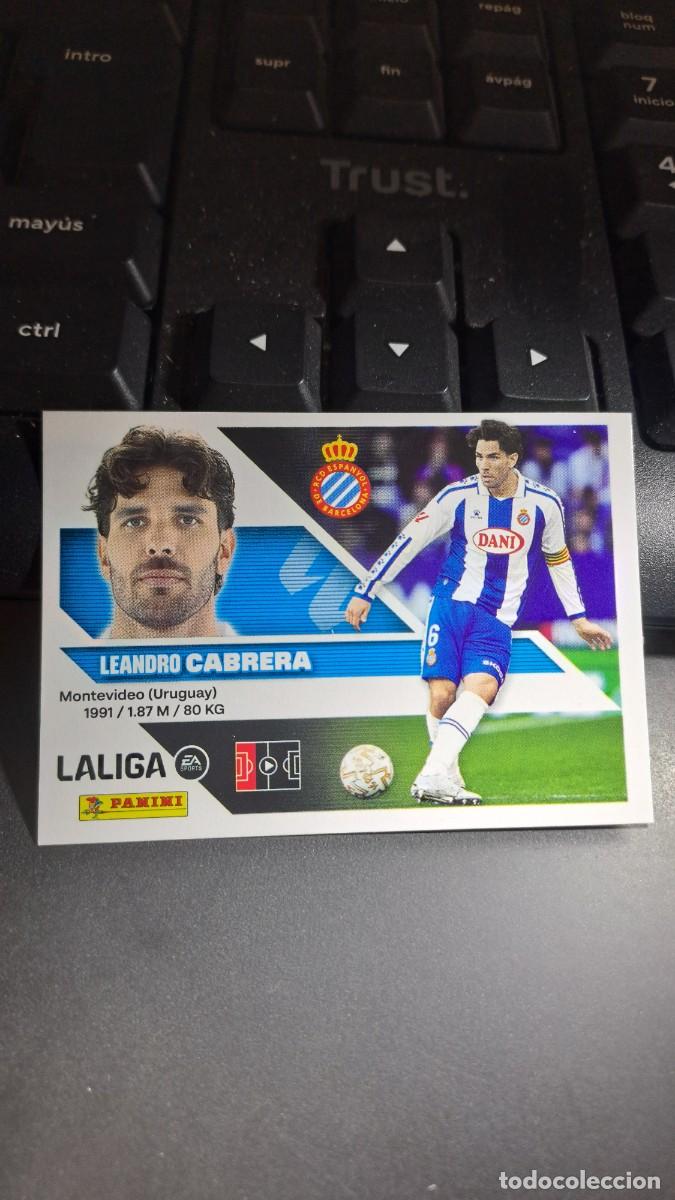 Coleccionismo cromos antiguos: CROMO CABRERA 8 ESPANYOL LIGA 2026 2027 26 27 ESTE PANINI NUNCA PEGADO