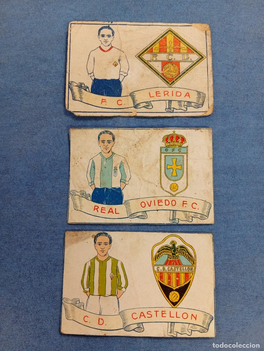 Coleccionismo cromos antiguos: CROMOS CHOCOLATE AMATLLER BARCELONA SERIE EQUIPOS DE FUTBOL 1929-CROMOS ANTIGUOS
