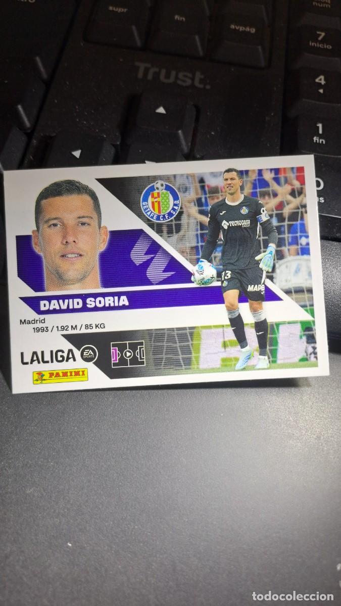 Coleccionismo cromos antiguos: CROMO DAVID SORIA 3 GETAFE LIGA 2026 2027 26 27 ESTE PANINI NUNCA PEGADO