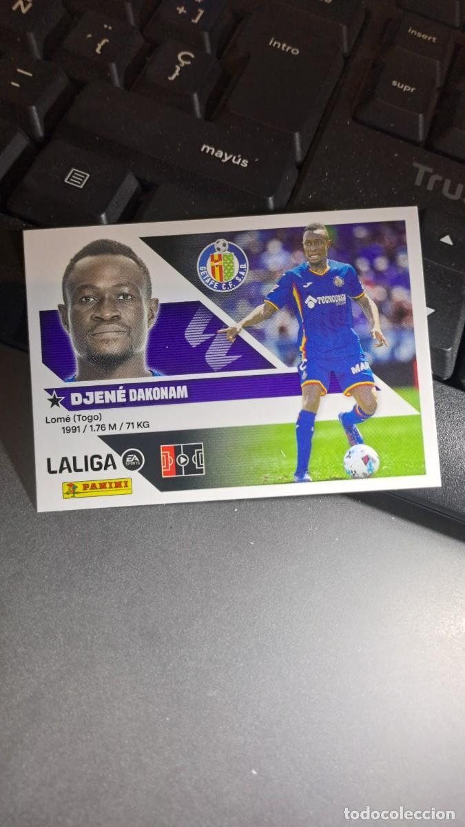Coleccionismo cromos antiguos: CROMO DJENE 6 GETAFE LIGA 2026 2027 26 27 ESTE PANINI NUNCA PEGADO