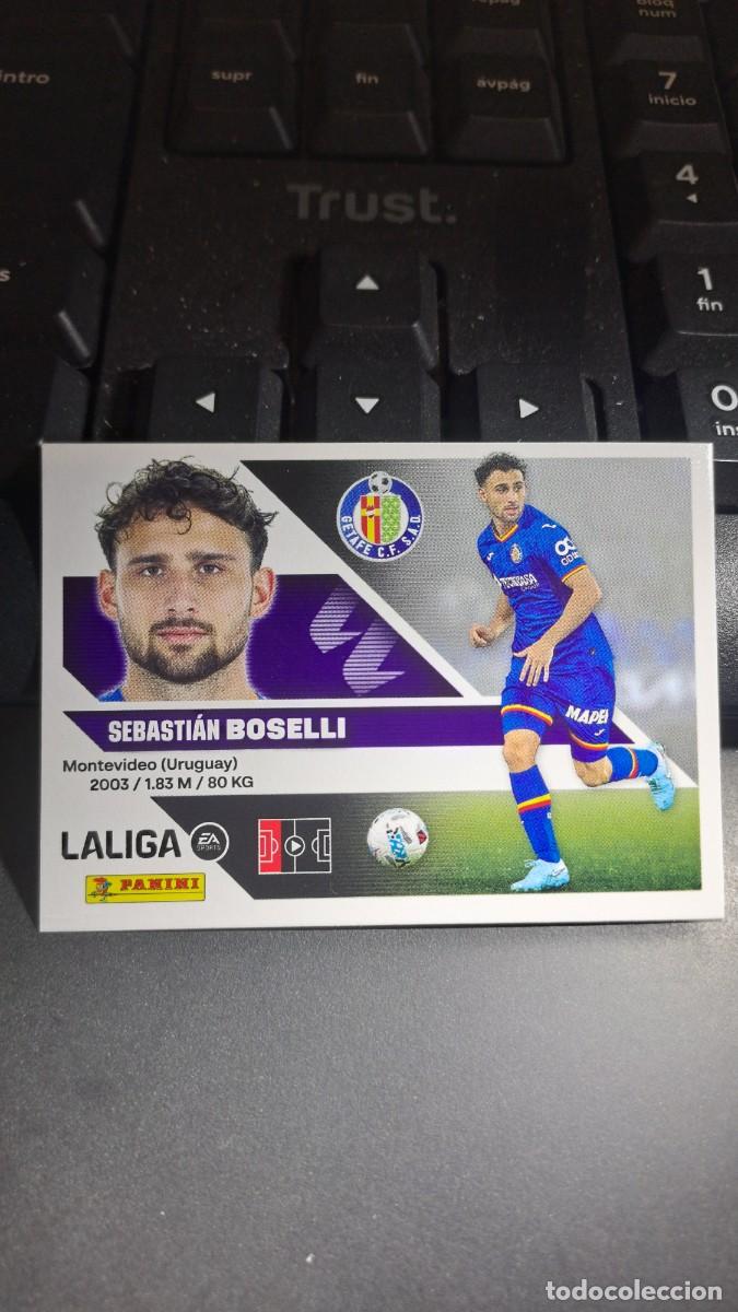 Coleccionismo cromos antiguos: CROMO BOSELLI 7 GETAFE LIGA 2026 2027 26 27 ESTE PANINI NUNCA PEGADO
