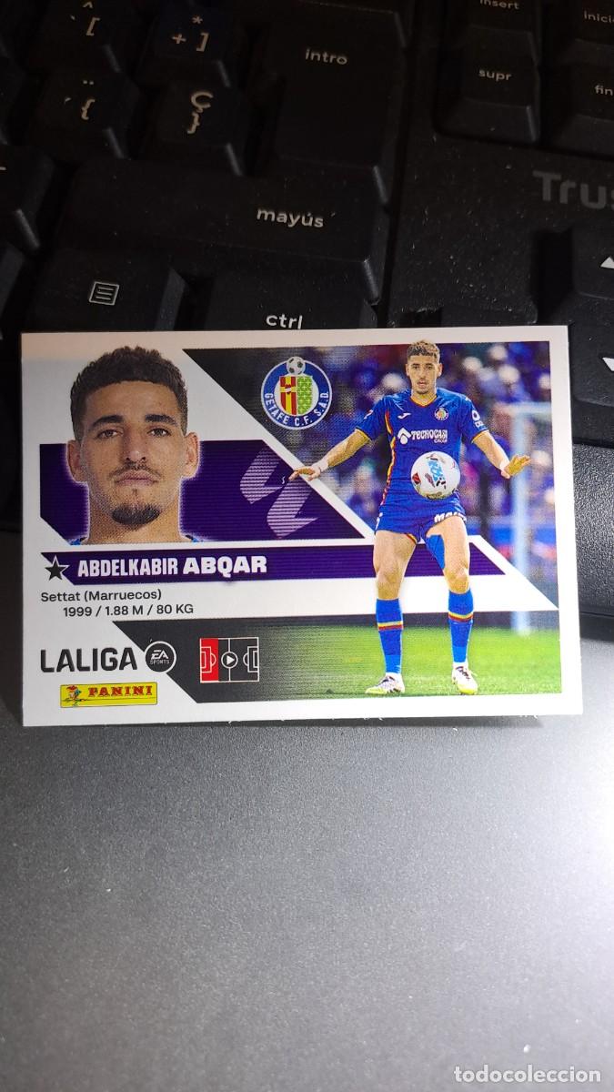 Coleccionismo cromos antiguos: CROMO ABQAR 8 GETAFE LIGA 2026 2027 26 27 ESTE PANINI NUNCA PEGADO