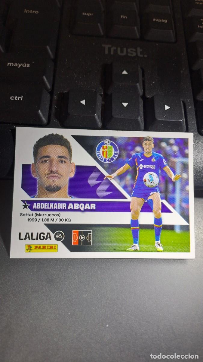 Coleccionismo cromos antiguos: CROMO ABQAR 8 GETAFE LIGA 2026 2027 26 27 ESTE PANINI NUNCA PEGADO
