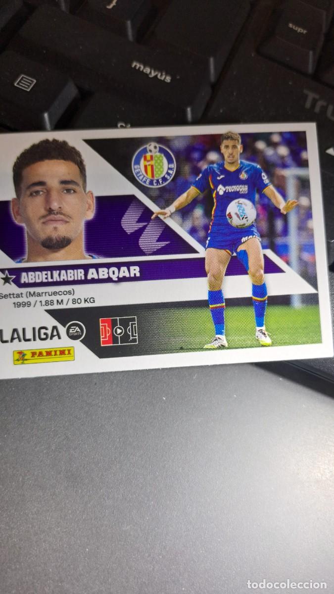 Coleccionismo cromos antiguos: CROMO ABQAR 8 GETAFE LIGA 2026 2027 26 27 ESTE PANINI NUNCA PEGADO
