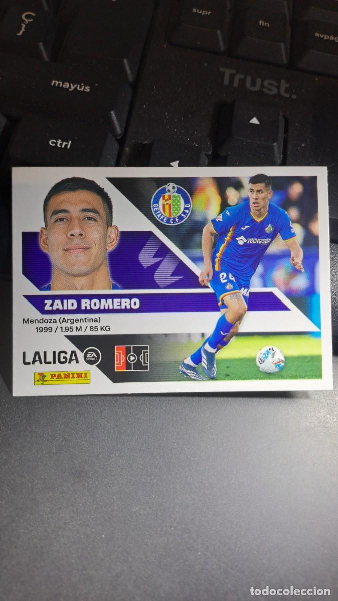 Coleccionismo cromos antiguos: CROMO ZAID ROMERO 9 GETAFE LIGA 2026 2027 26 27 ESTE PANINI NUNCA PEGADO
