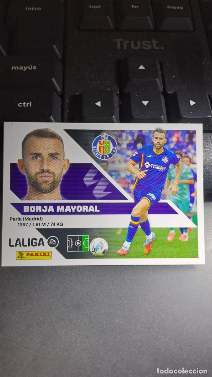 Coleccionismo cromos antiguos: CROMO BORJA MAYORAL 18 GETAFE LIGA 2026 2027 26 27 ESTE PANINI NUNCA PEGADO