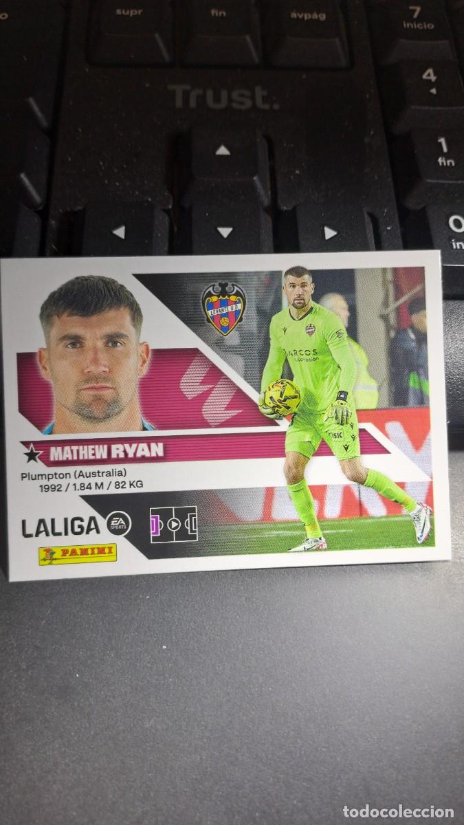 Coleccionismo cromos antiguos: CROMO RYAN 3 LEVANTE LIGA 2026 2027 26 27 ESTE PANINI NUNCA PEGADO