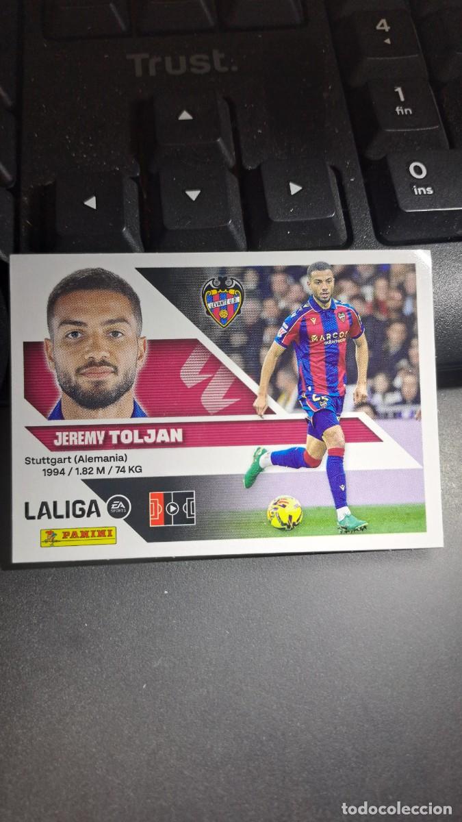 Coleccionismo cromos antiguos: CROMO TOLJAN 5 LEVANTE LIGA 2026 2027 26 27 ESTE PANINI NUNCA PEGADO