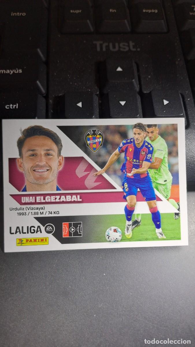 Coleccionismo cromos antiguos: CROMO ELGEZABAL 6 LEVANTE LIGA 2026 2027 26 27 ESTE PANINI NUNCA PEGADO